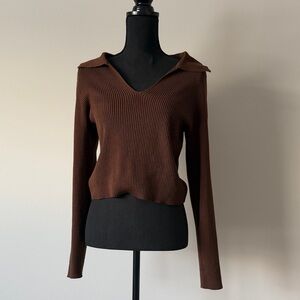 Women's Chocolate Knit Sweater